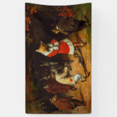 陛下（ウィリアム・ホルブルック・ヒゲより） 横断幕 (縦)