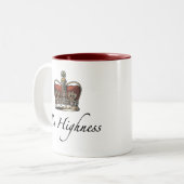 陛下、彼の高度 ツートーンマグカップ (正面左)