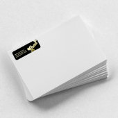 院生シンプルモダン差出人住所タイポグラフィ ラベル