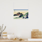 院目峠（北斎筆） ポスター (キッチン)