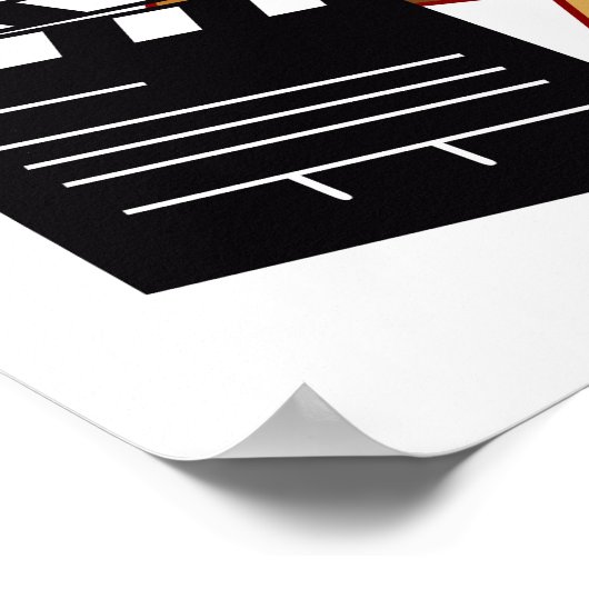 院長の椅子：ボス! ポスター (角)