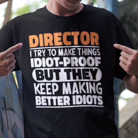 院長私が物作りやってるおもしろい諺 Tシャツ