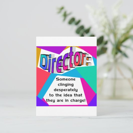 院長？ ポストカード (スタンド正面)