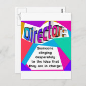 院長？ ポストカード (正面/裏面)