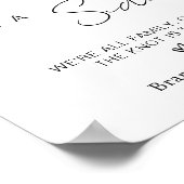 陣営ではなく席を選んで 結婚式着席 ポスター (角)