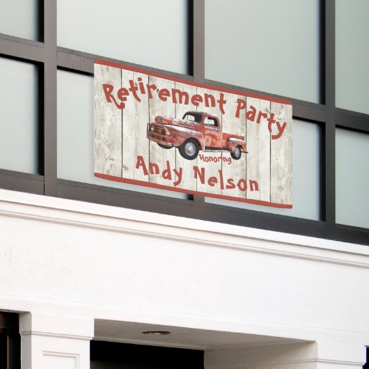 除おもしろい素朴外パーティーバナー 横断幕 (ビルの外側)