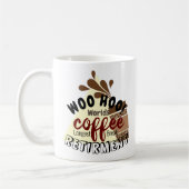 除おもしろい·売却コーパーソナライズされたヒー名 コーヒーマグカップ (左)