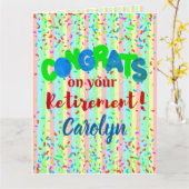 除すごいパーソナライズされた・売却 カード (黄色い花)