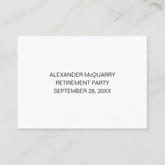 除エレガント外バケット一覧アイディアGuest Book アドバイスカード (裏面)