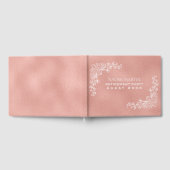 除エレガント職パーティー | バラ金ゴールド植物 ゲストブック (全面)