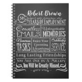 除パーソナライズされた去ノートブックの名前の追加 ノートブック (正面)