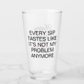 除パーソナライズされた職 タンブラーグラス (正面)