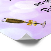 除パーソナライズされた職 ポスター (角)