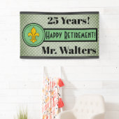 除パーソナライズされた職 横断幕 (インサイチュ)