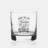 除モダン職カスタム先生 ウイスキーグラス (裏面)