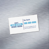 除モダン雪用磁気プロファイルカード マグネット名刺 (インサイチュ)