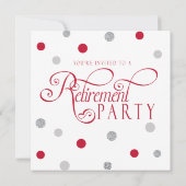 除モダン·売却パーティの招待状 招待状 (裏面)