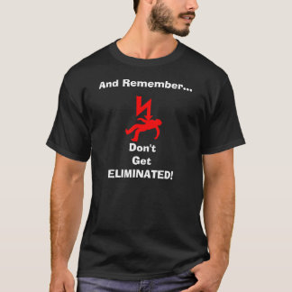 除去されたTシャツを得ないで下さい Tシャツ
