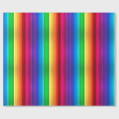 除去されるユニークでカラフルで継ぎ目が無い虹 ラッピングペーパー (フラット)