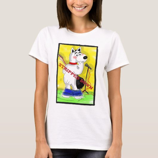 除去される Tシャツ (正面)