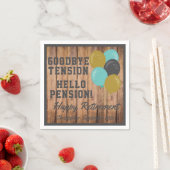 除素朴去引用文とバルーン スタンダードカクテルナプキン (インサイチュ)