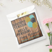 除素朴去引用文とバルーン フェイバーバッグ (封をした状態)