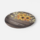 除素朴職パーティー ペーパープレート (アングル)