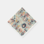 除草クラシックアートナプキン スタンダードカクテルナプキン (角)