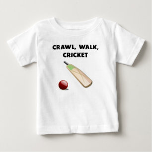 除行の歩行のコオロギ ベビーTシャツ