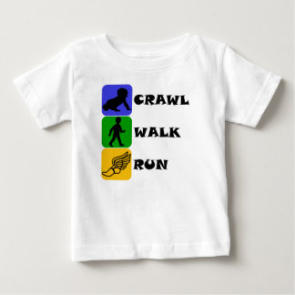 除行の歩行の操業 ベビーTシャツ