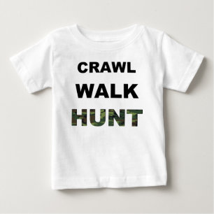 除行の歩行の狩り ベビーTシャツ