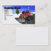 除雪の名刺 名刺 (正面/裏面)