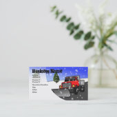 除雪の名刺 名刺 (スタンド正面)