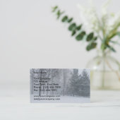 除雪の名刺 名刺 (スタンド正面)