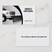 除雪の名刺 名刺 (正面/裏面)