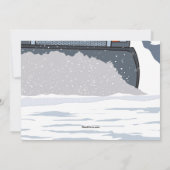 除雪アナウンス 招待状 (裏面)