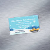 除雪カスタム名刺 マグネット名刺 (インサイチュ)