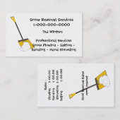 除雪サービス 名刺 (正面/裏面)