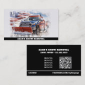 *~*除雪プラウトラックAP74国旗の愛国心 名刺 (正面/裏面)