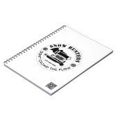 除雪事業ロゴを追加カスタムする ノートブック (左側)