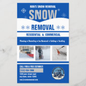 除雪事業 チラシ (正面)