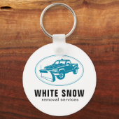 除雪会社キーチェーン キーホルダー (正面)