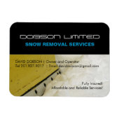 除雪冷蔵庫用マグネット マグネット (横)