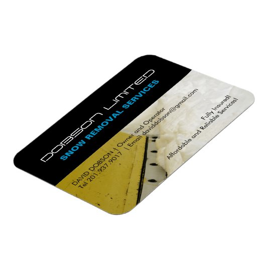 除雪冷蔵庫用マグネット マグネット (左側)