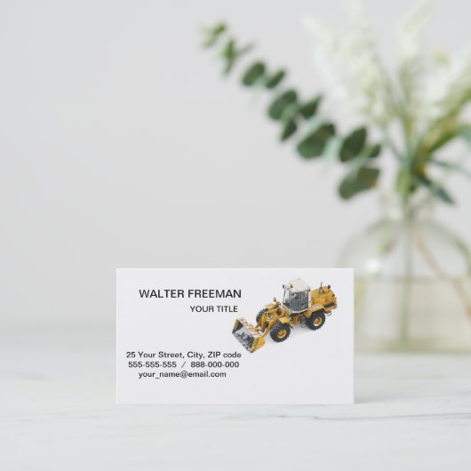 除雪名刺 名刺 (スタンド正面)