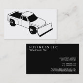 除雪機のピックアップトラック 名刺 (正面/裏面)