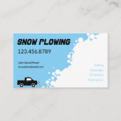 除雪機の会社の名刺 名刺 (正面)