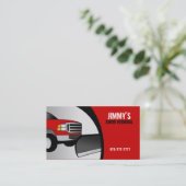 除雪機の名刺 名刺 (スタンド正面)