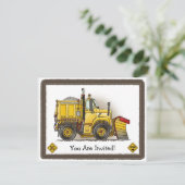 除雪機の建築はパーティの招待状をからかいます 招待状 (スタンド正面)