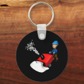 除雪機 キーホルダー (正面)